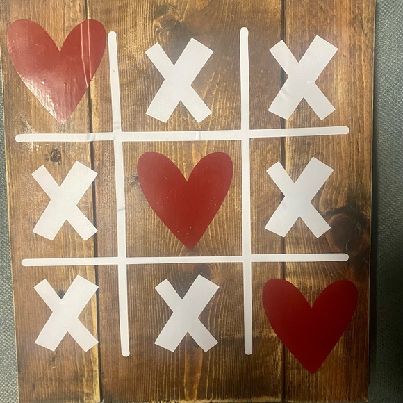 NWT….custom made sign…..X❤️X❤️ sign….. - Picture 2 of 3